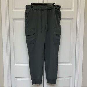 Goodfellow & Co Men’s Green Cargo Jogger Pants Size M Athletic Stretch